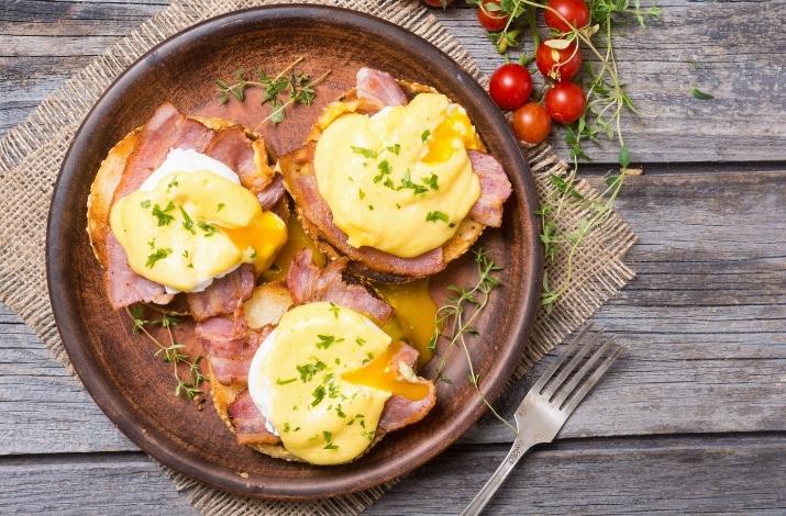 Mushroom Eggs Benedict